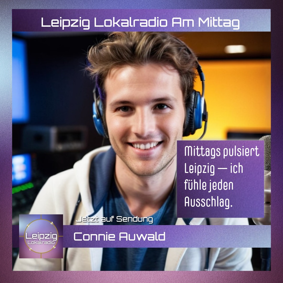 Connie Auwald bei Leipzig Lokalradio